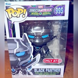 Pop Funko marvel Mech Strike Black panther comic Con target Exclusive #995